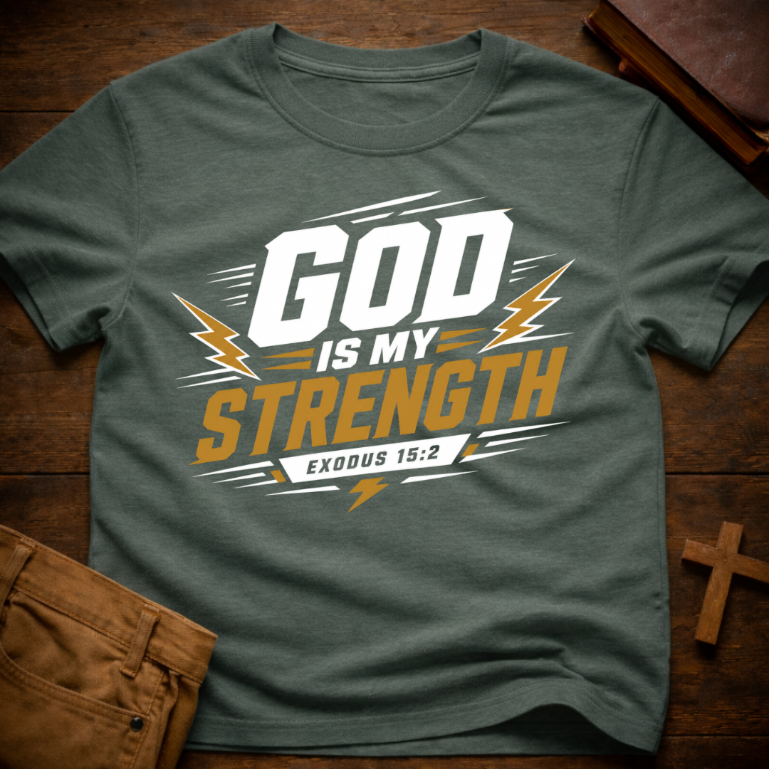 God Is My Strength T-Shirt