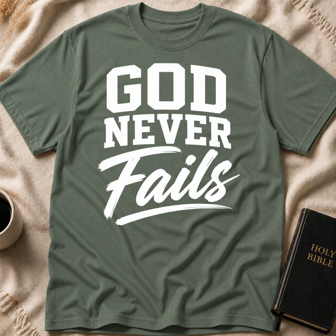 God Never Fails T-Shirt