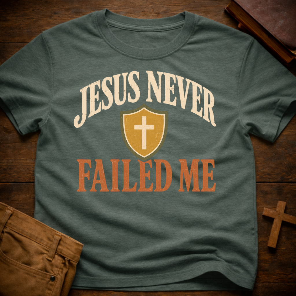 Jesus Never Failed Me T-Shirt