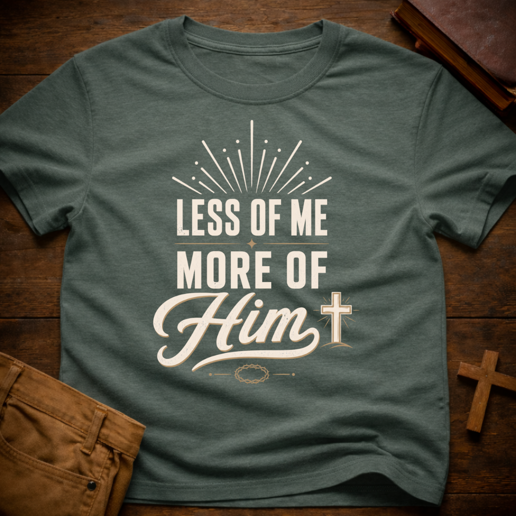 Less of Me More of Him T-Shirt