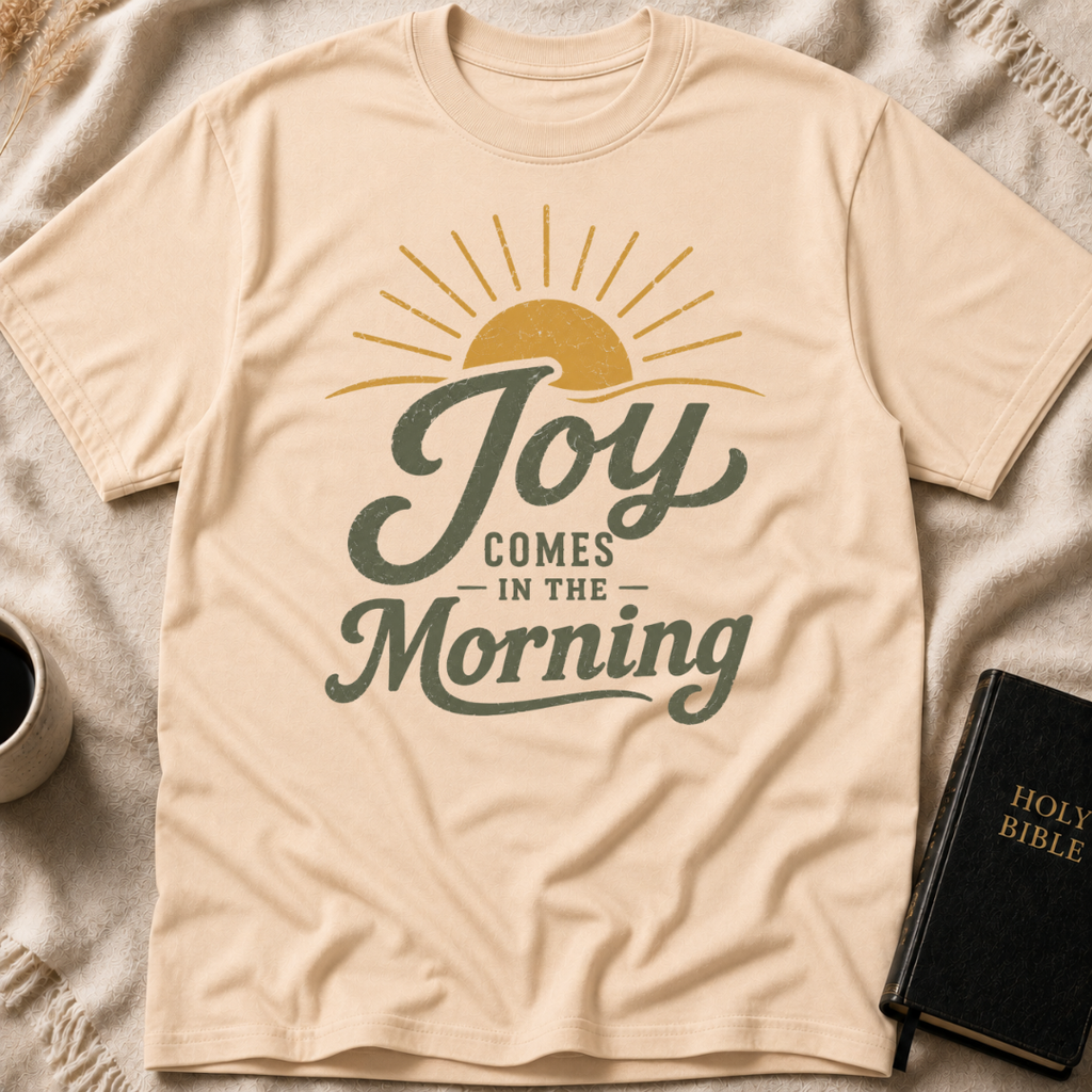 Joy Comes In The Morning Vintage T-Shirt