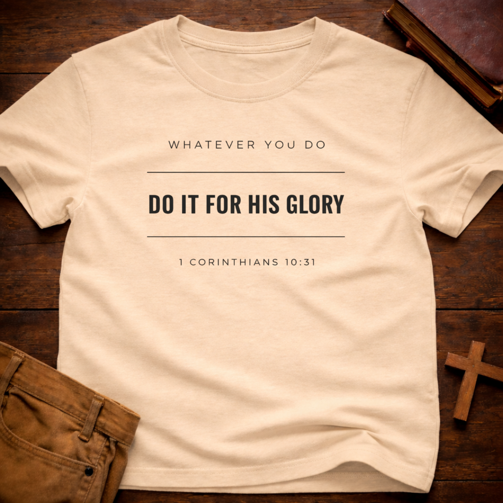 1 Corinthians 10:31 T-Shirt