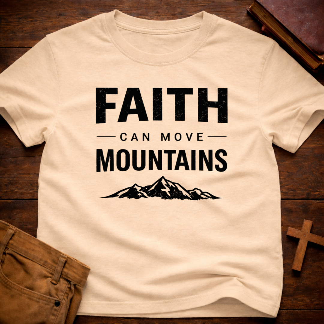 Faith Can Move Mountains T-Shirt