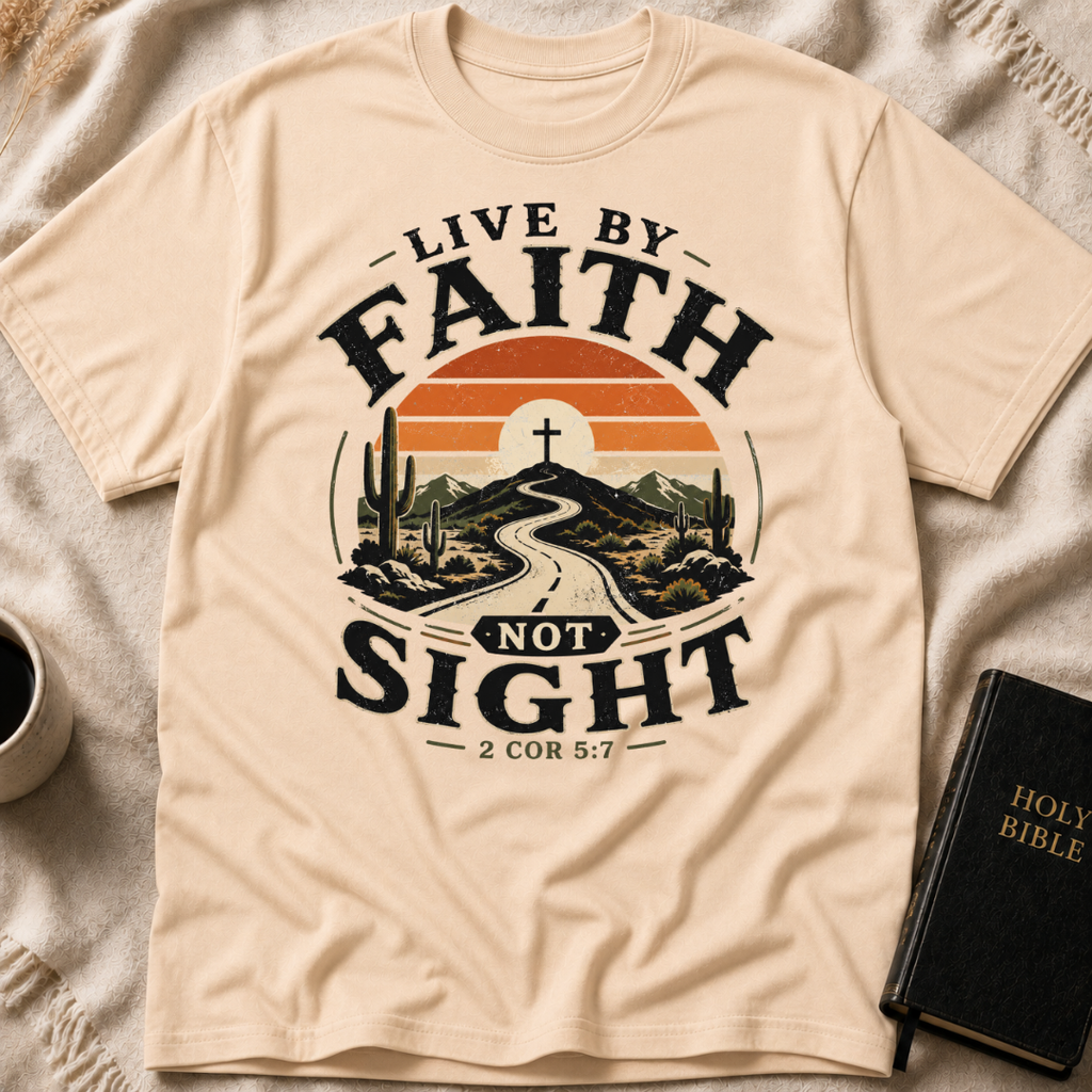Live By Faith Not Sight T-Shirt