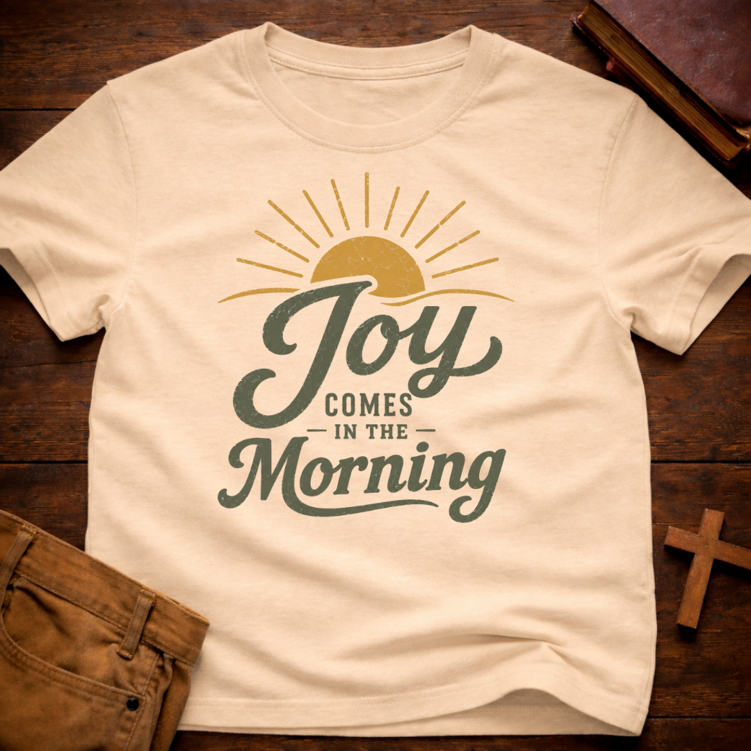 Joy Comes In The Morning Vintage T-Shirt