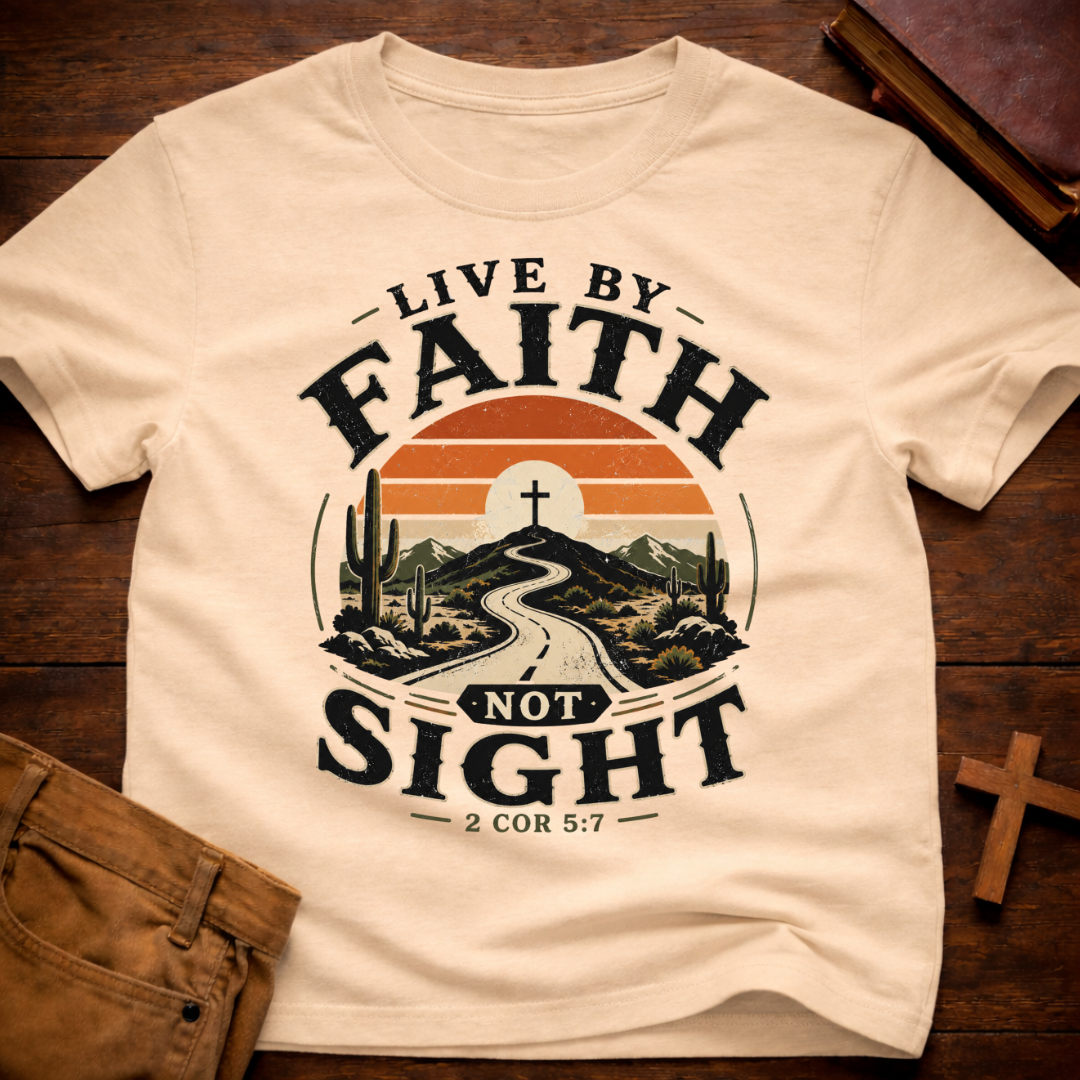 Live By Faith Not Sight T-Shirt