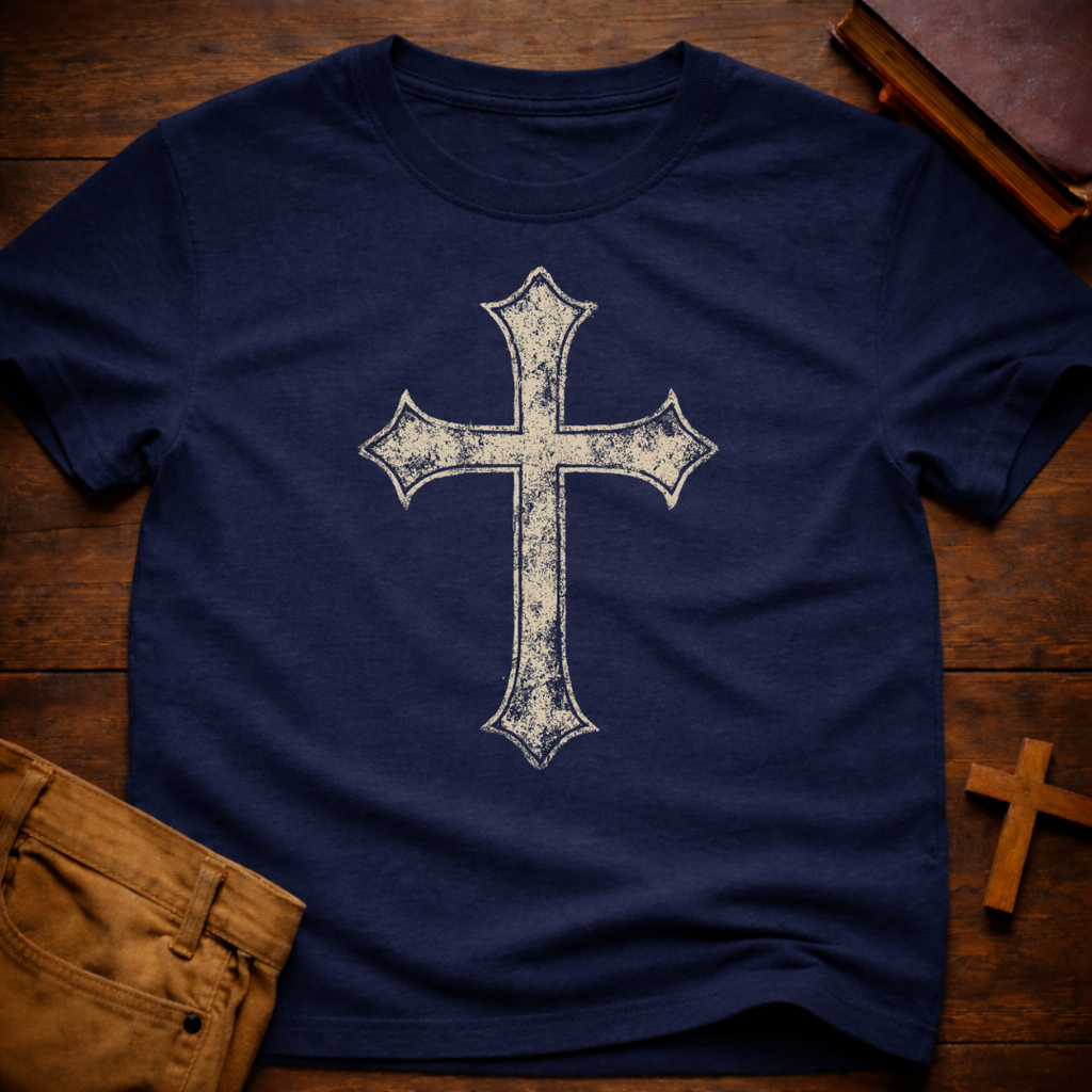 Worn Cross T-Shirt