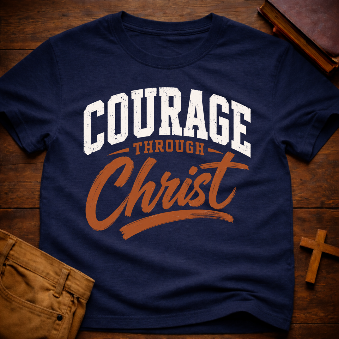 Courage Through Christ T-Shirt