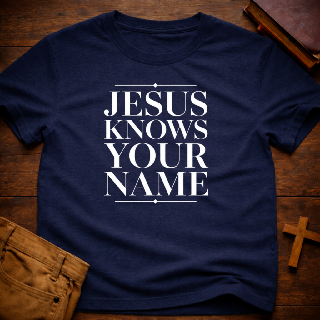 Jesus Knows Your Name T-Shirt