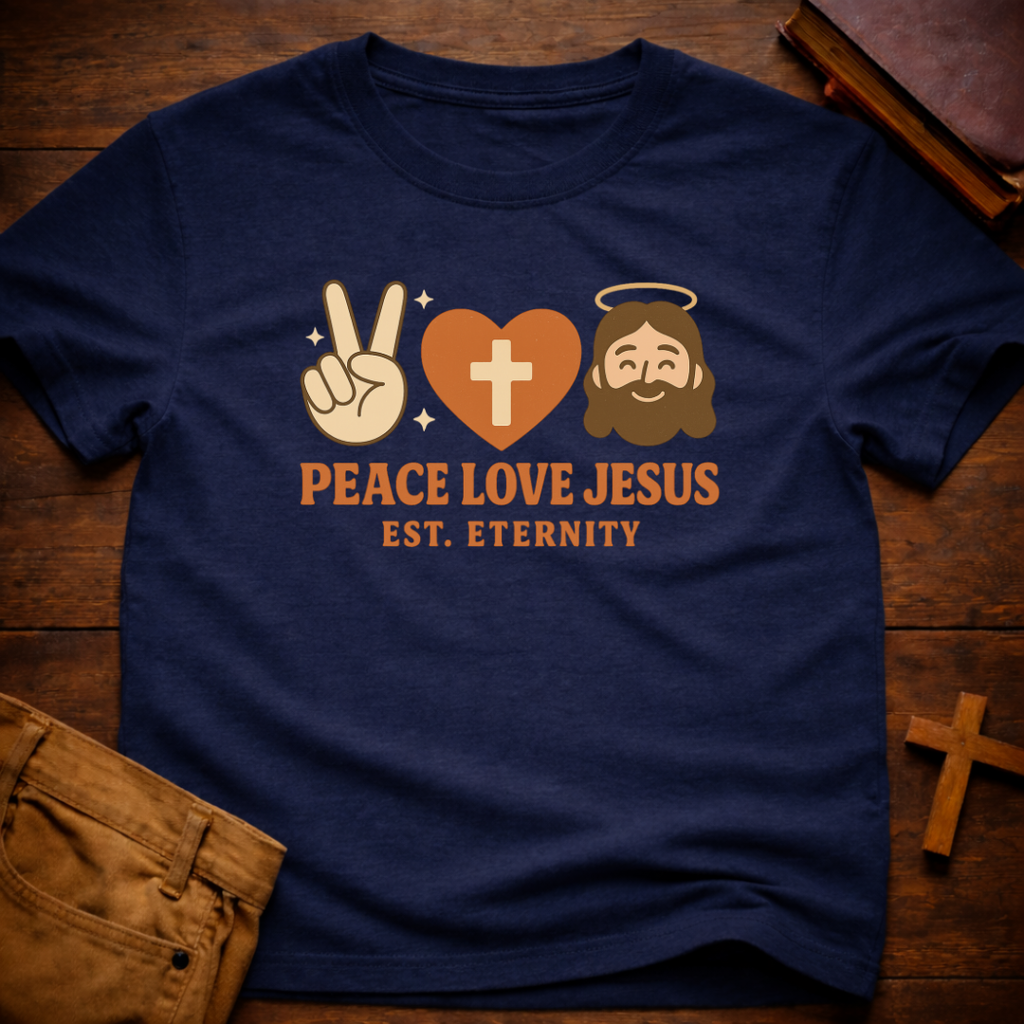 Peace Love Jesus T-Shirt