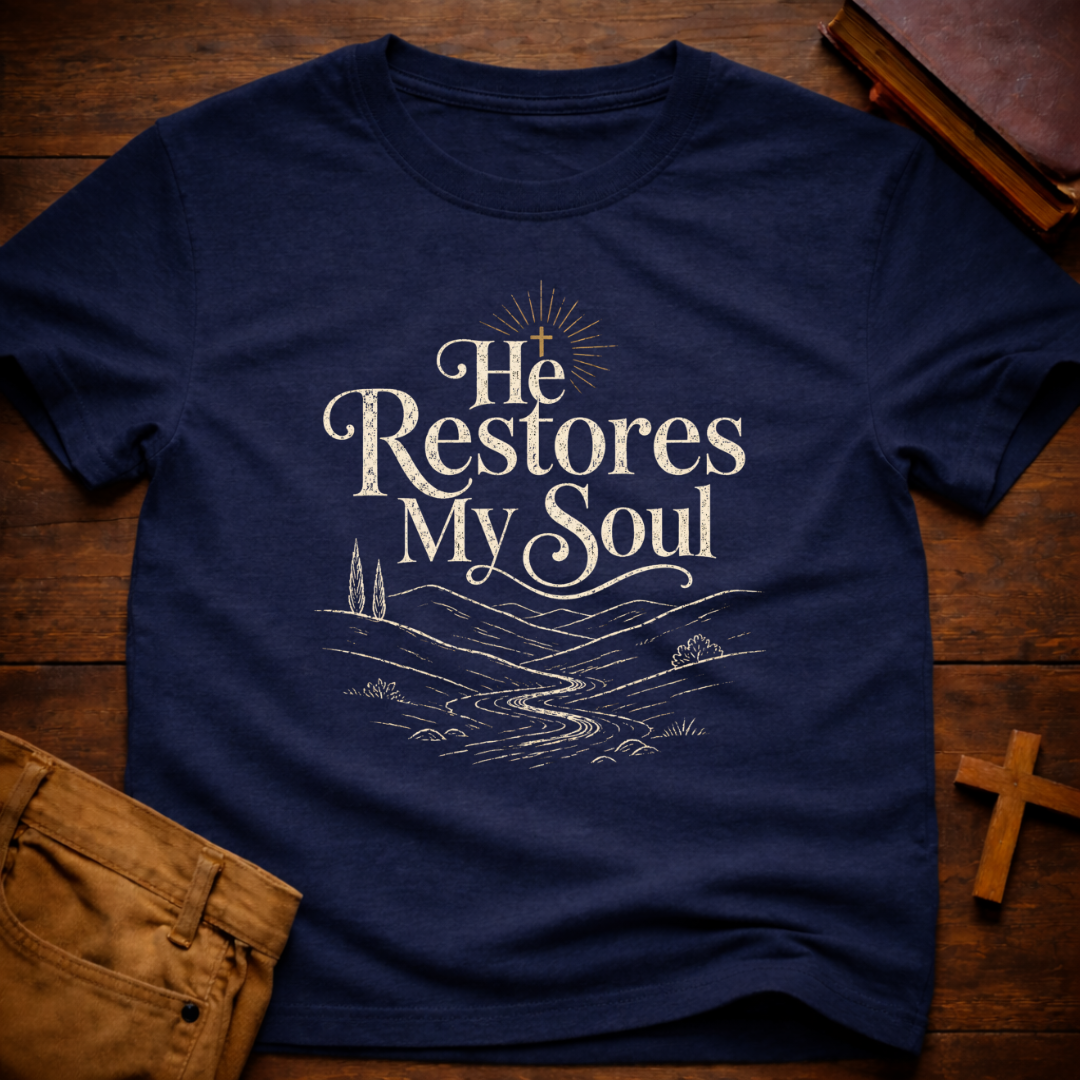 He Restores My Soul T-Shirt