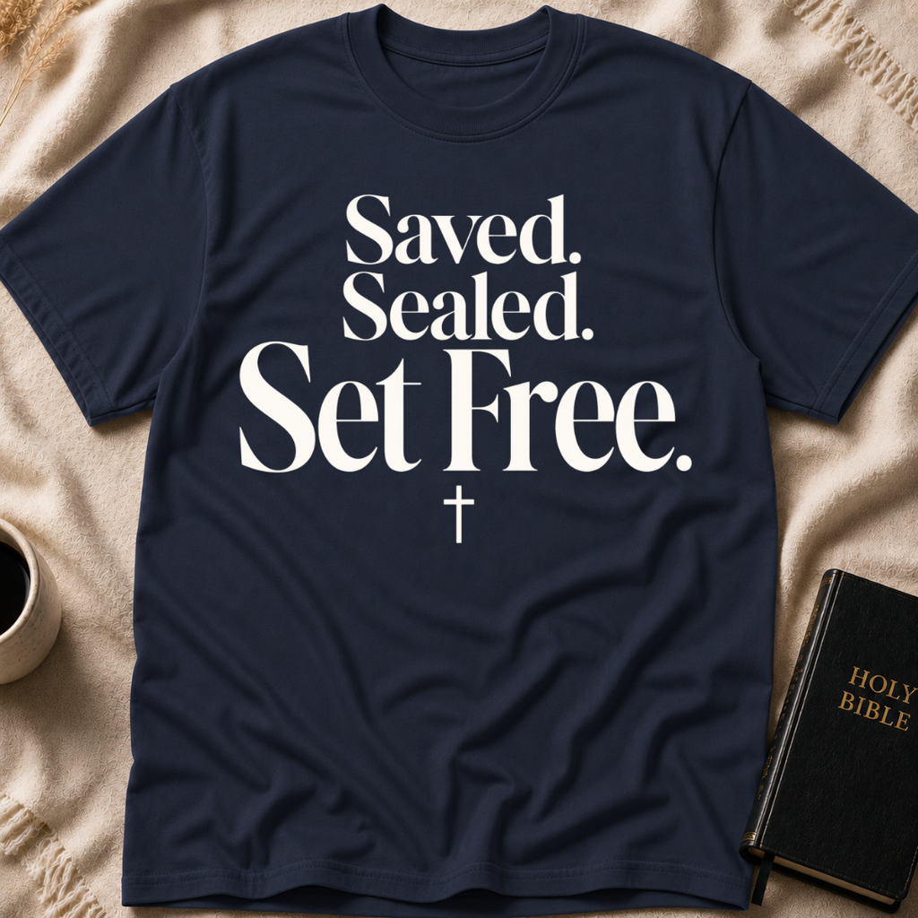 Saved. Sealed. Set Free T-Shirt