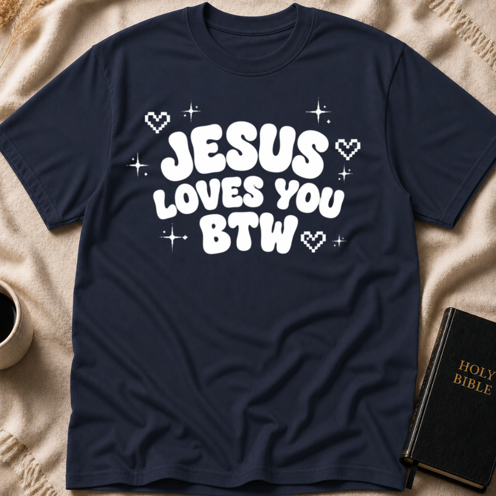 Jesus Loves You Btw T-Shirt