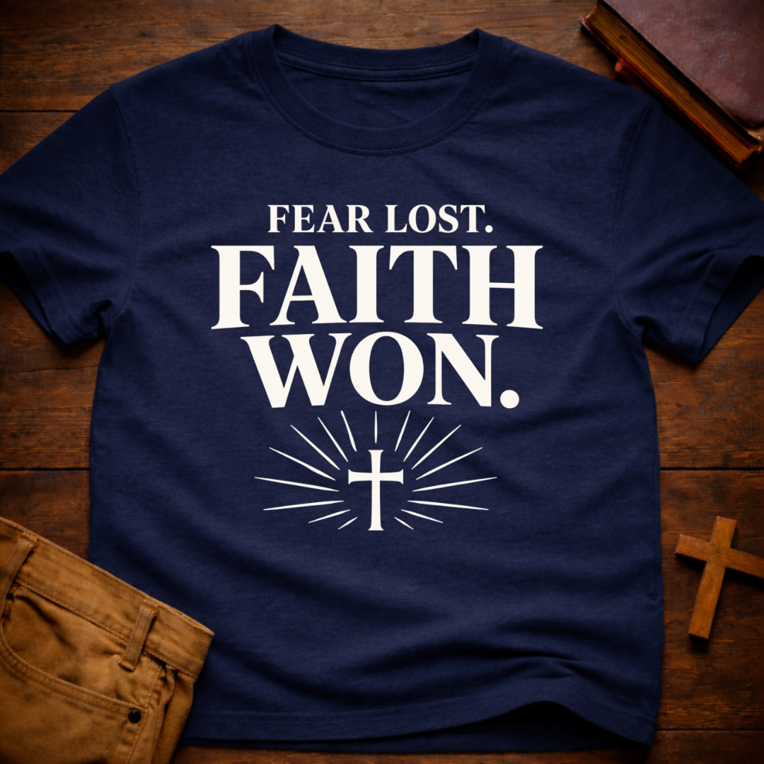 Fear Lost. Faith Won T-Shirt