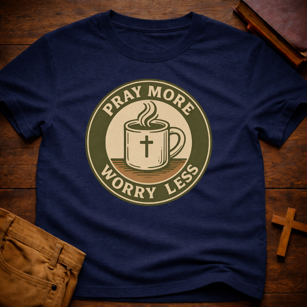 Pray More Worry Less T-Shirt