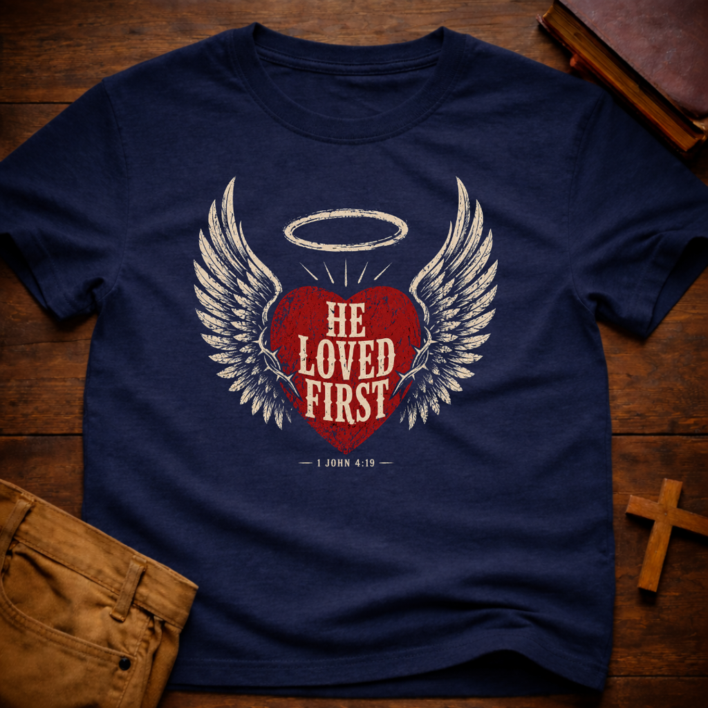 He Loved First T-Shirt