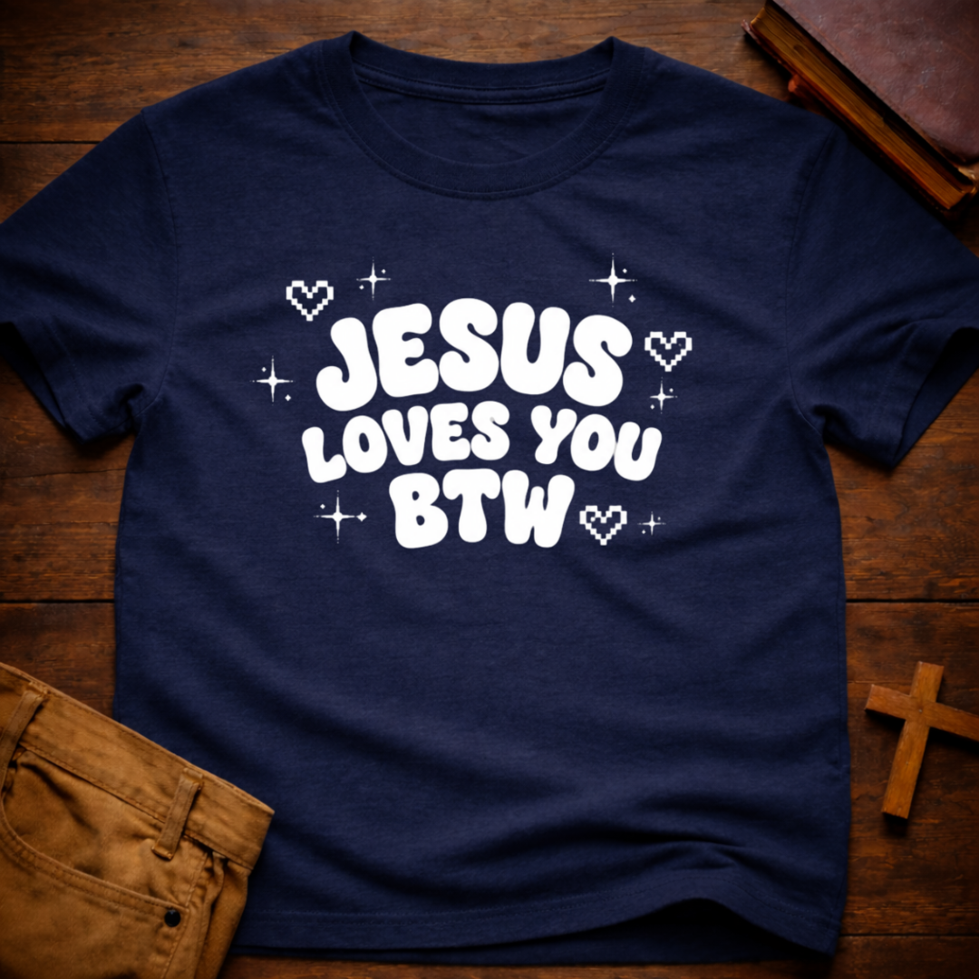 Jesus Loves You Btw T-Shirt