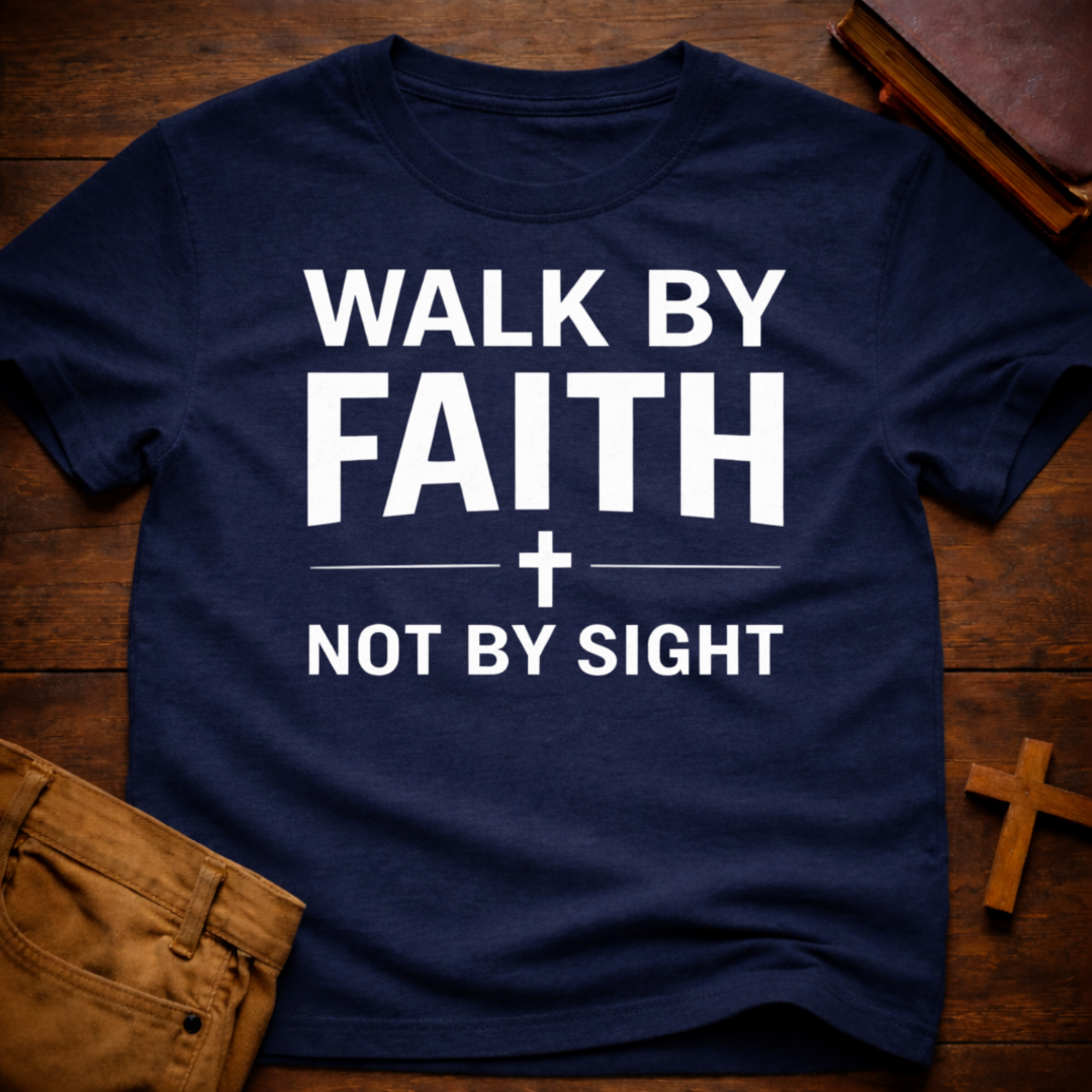 Walk by Faith Not by Sight T-Shirt