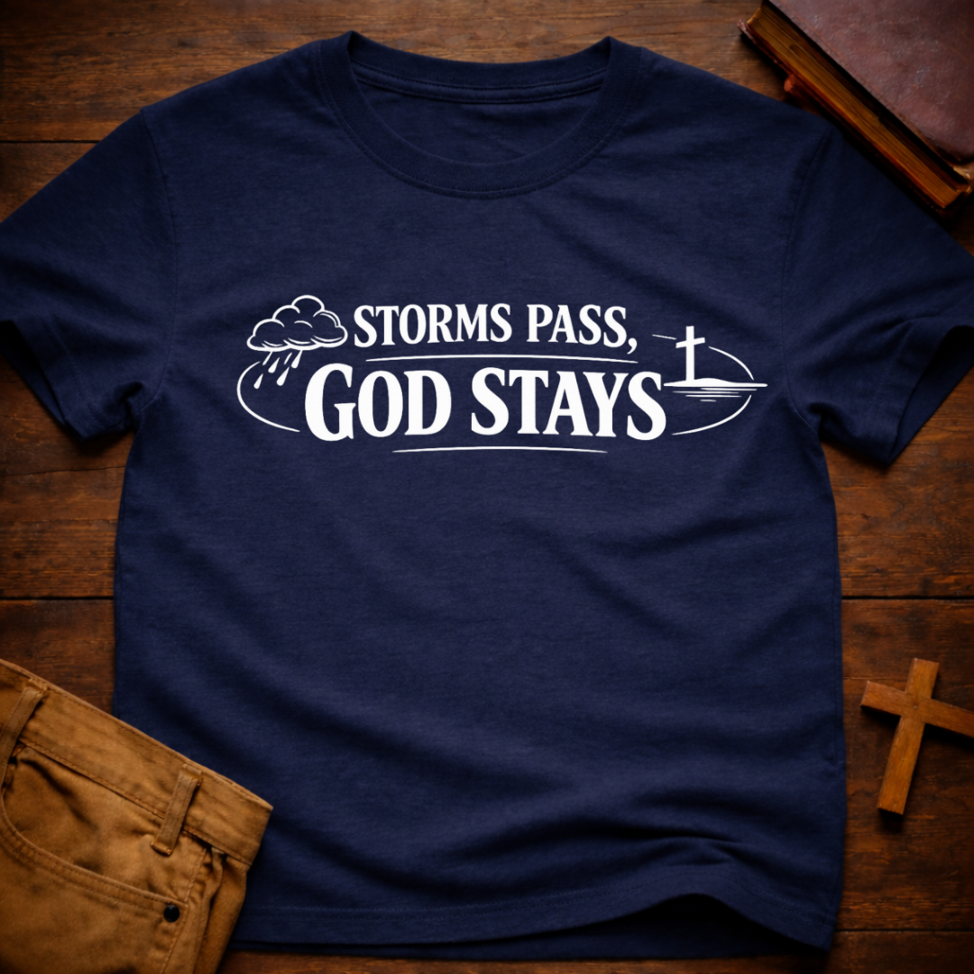 Storms pass, God stays T-Shirt