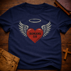 Romans 5:8 Heart T-Shirt