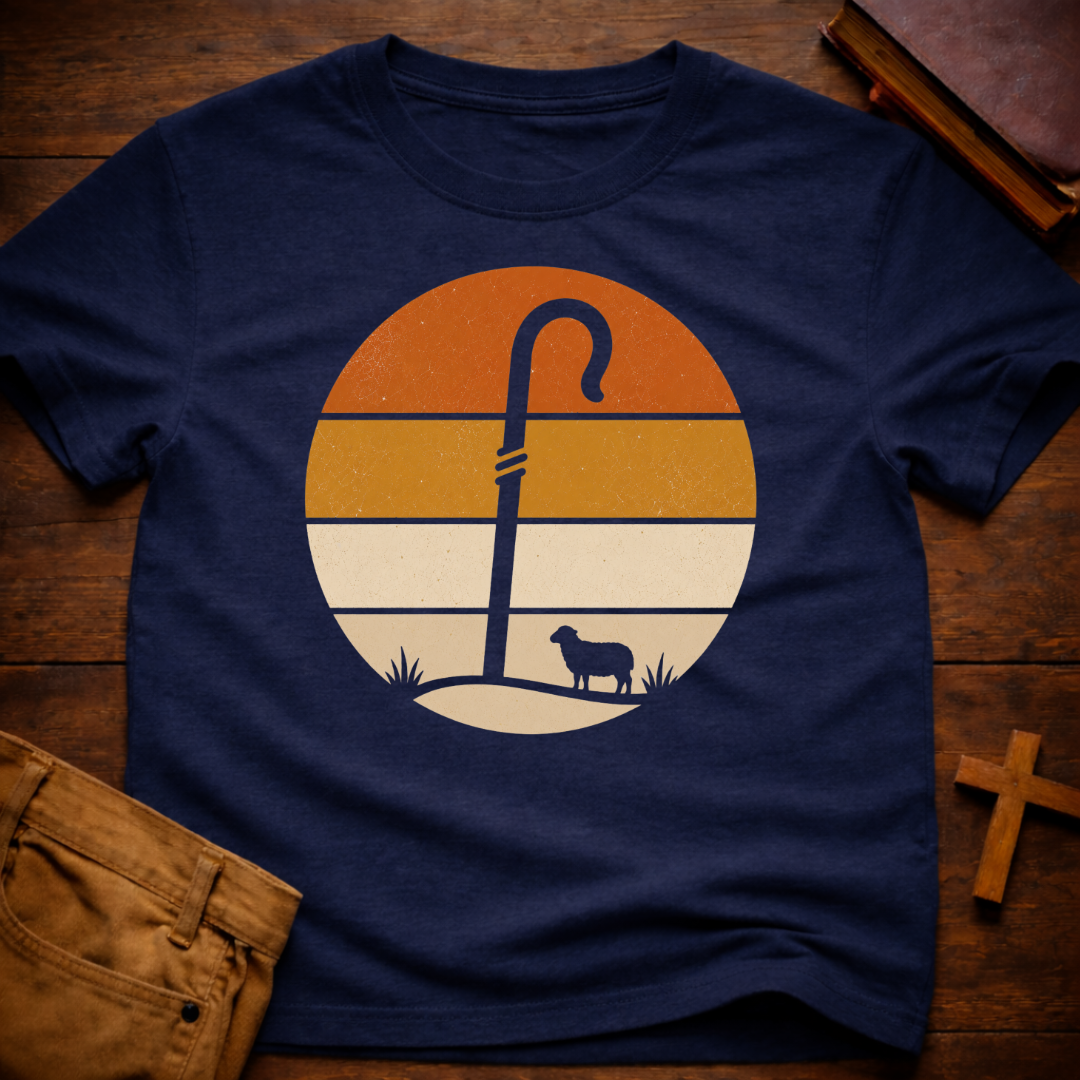 Shepherd Staff Sunset T-Shirt