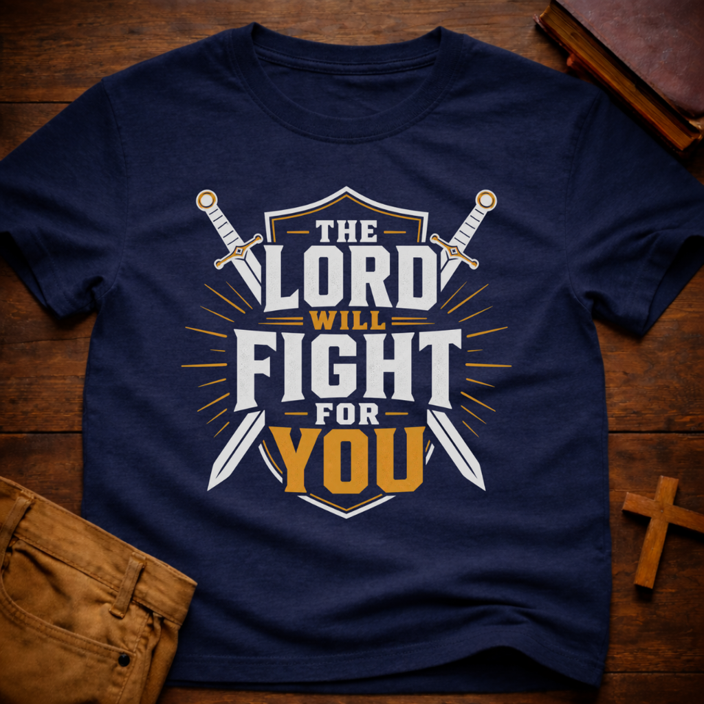 The Lord will fight for you T-Shirt