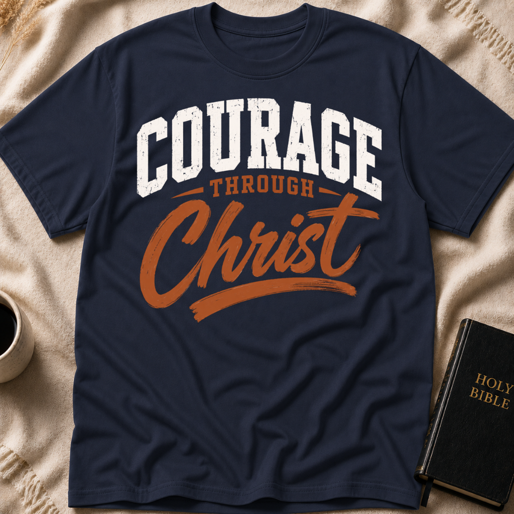 Courage Through Christ T-Shirt