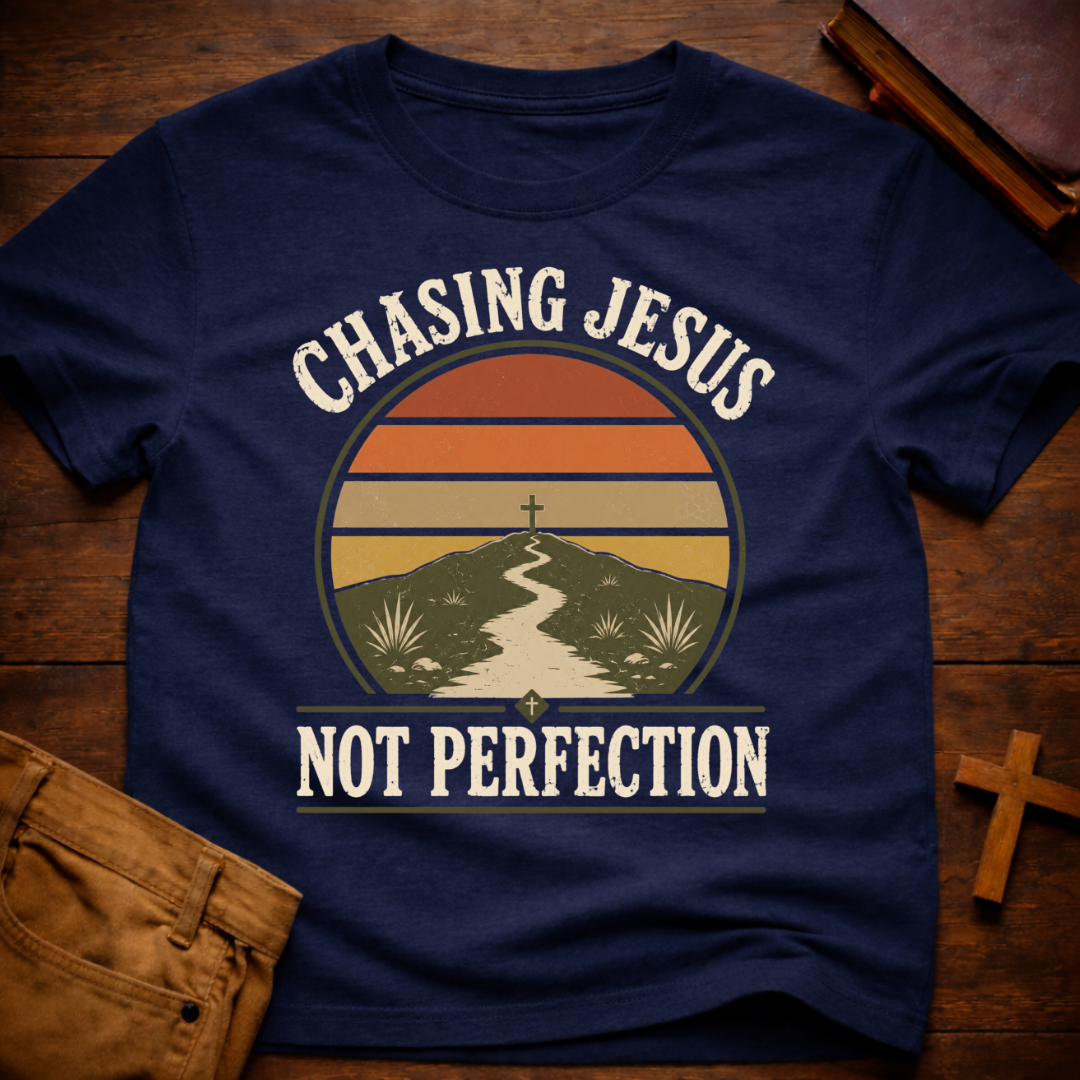 Chasing Jesus Not Perfection T-Shirt