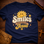Smiles Sponsored By Jesus T-Shirt