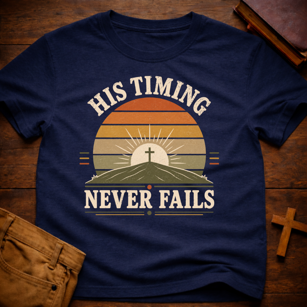 His Timing Never Fails T-Shirt
