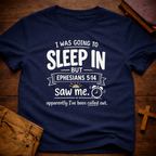 Sleeping In T-Shirt
