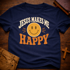 Jesus Makes Me Happy T-Shirt