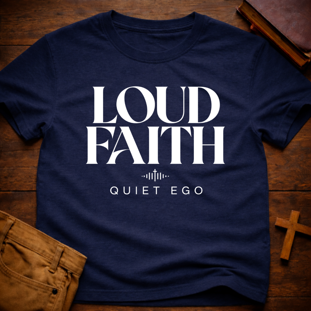 Loud faith, quiet ego T-Shirt