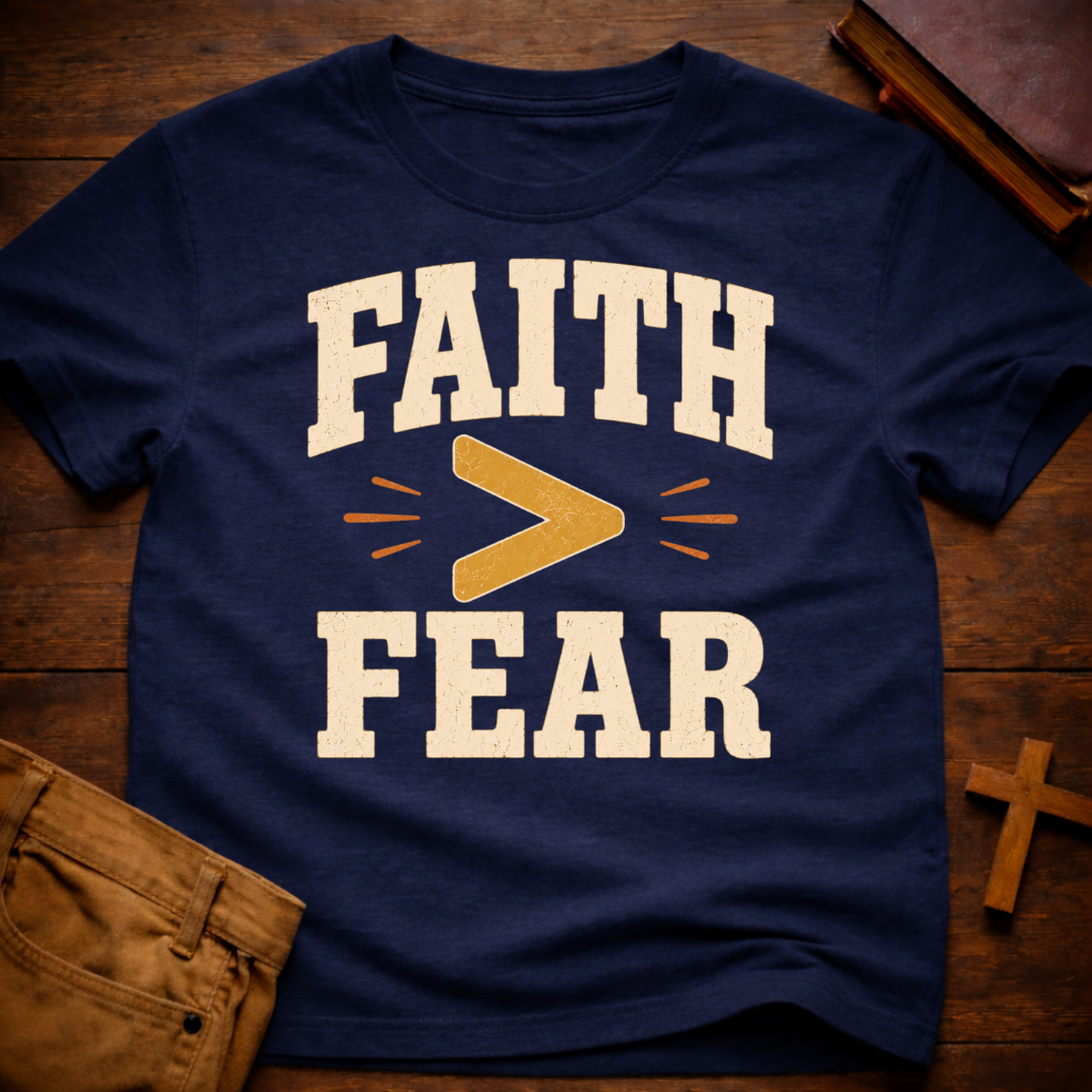 Faith > Fear T-Shirt