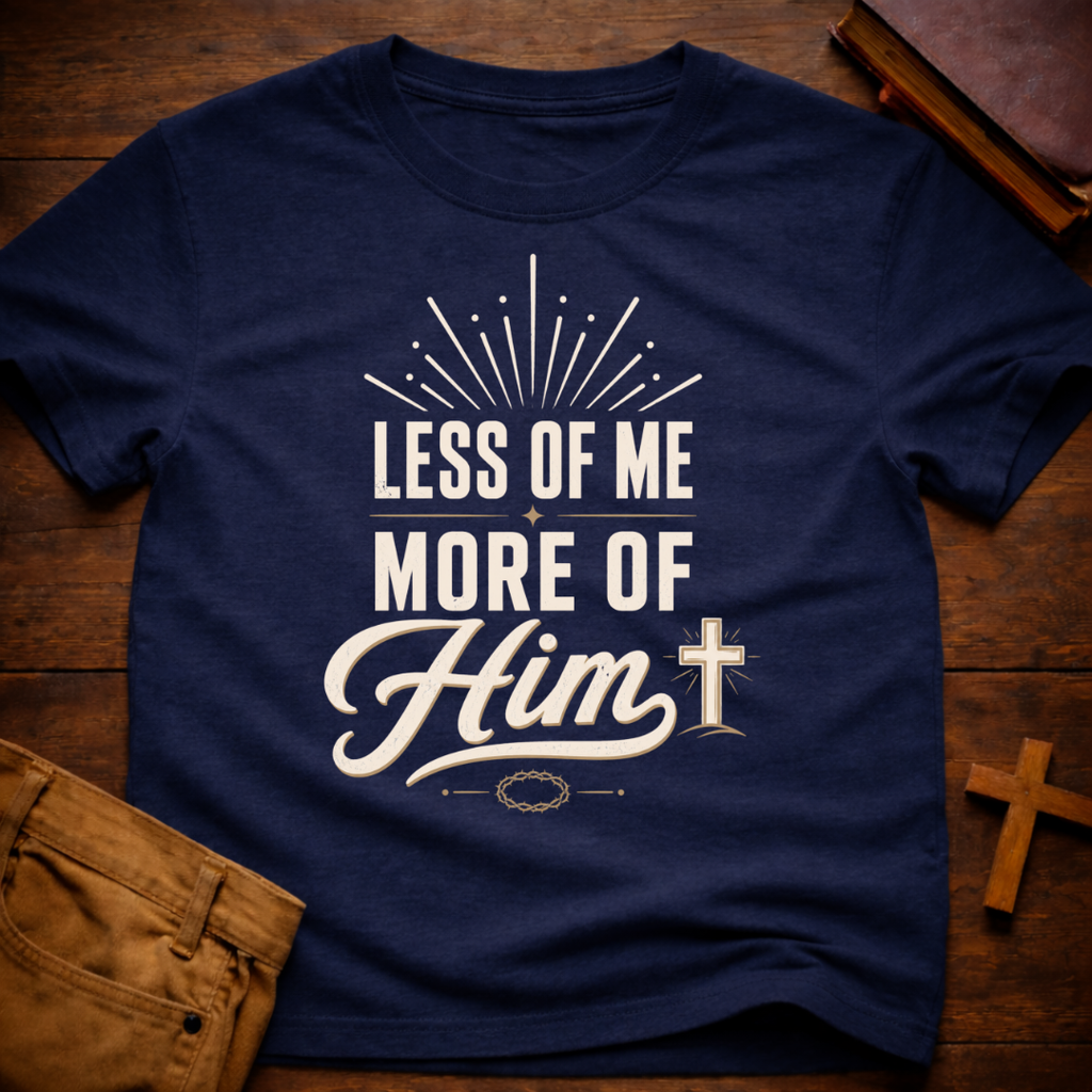 Less of Me More of Him T-Shirt