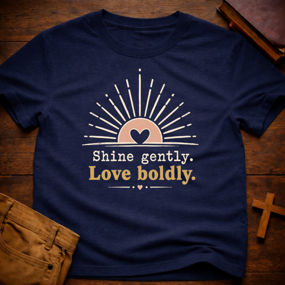 Shine Gently Love Boldly T-Shirt