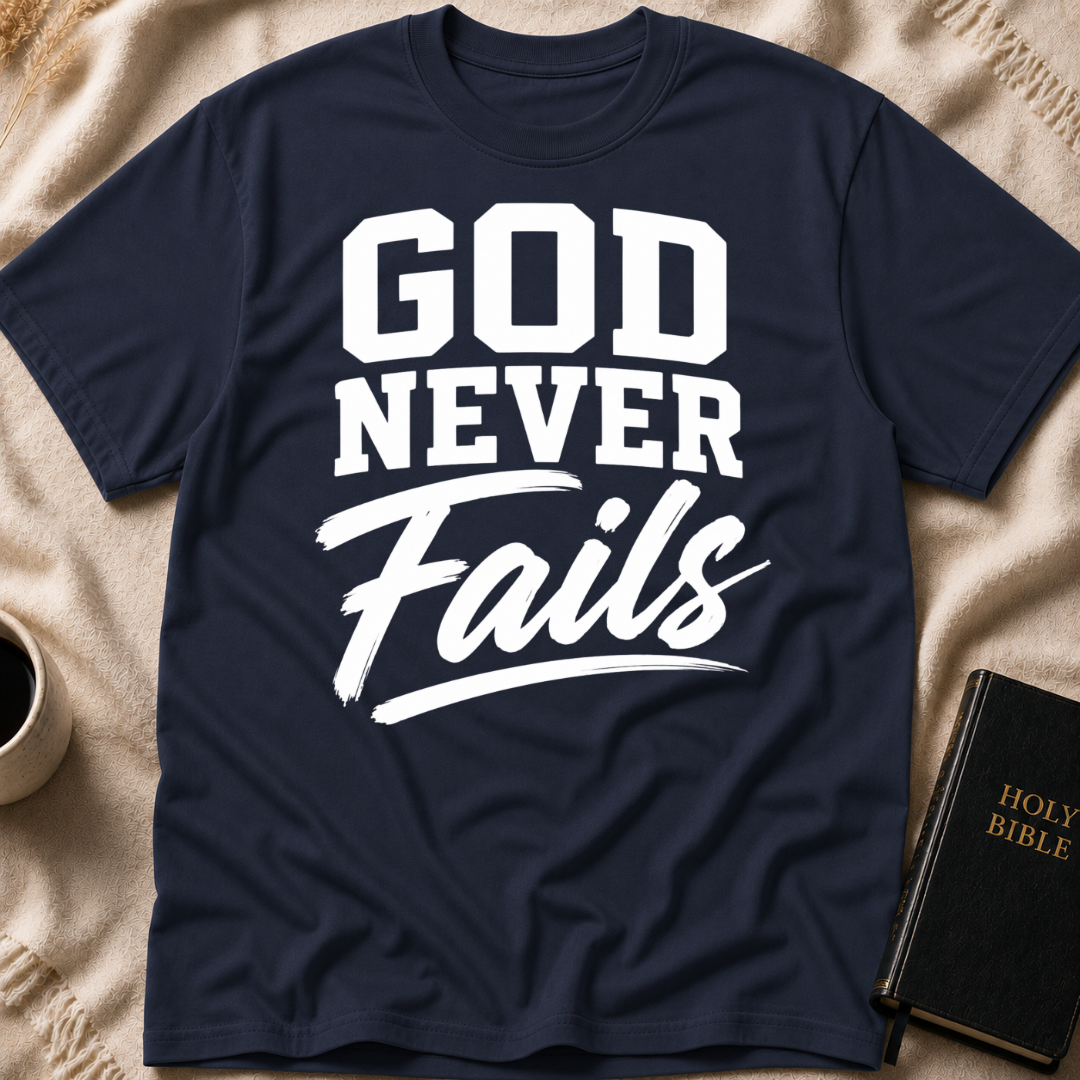 God Never Fails T-Shirt