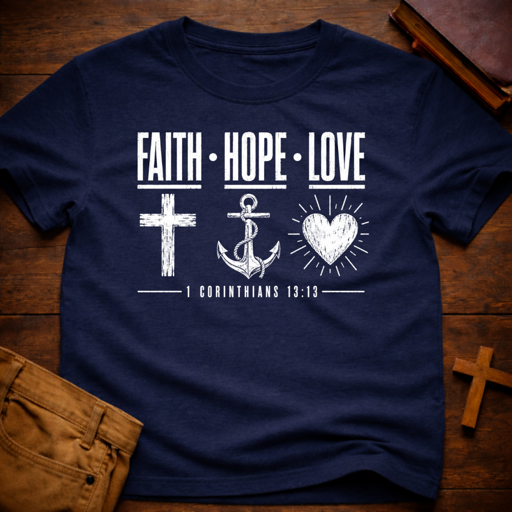 1 Corinthians 13:13 T-Shirt
