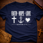 1 Corinthians 13:13 T-Shirt