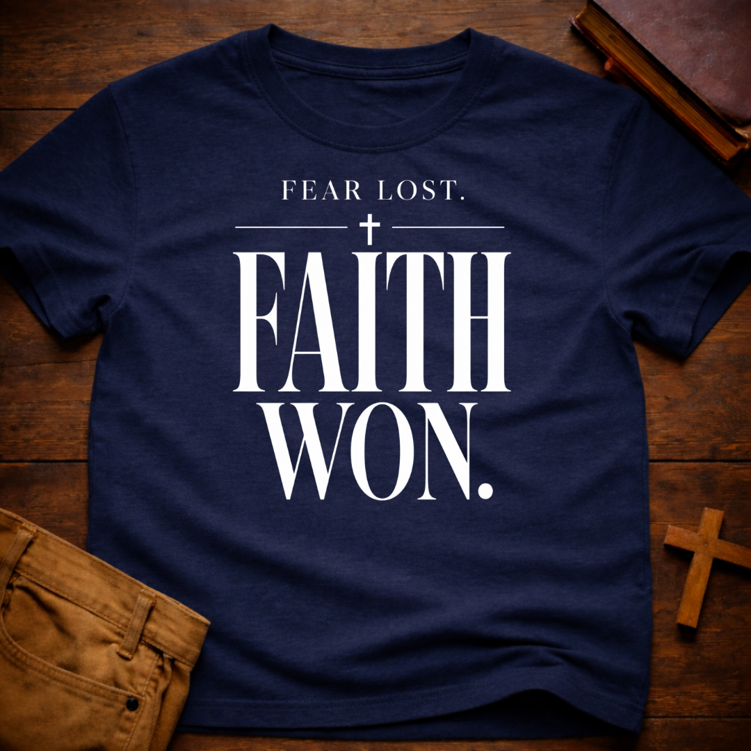 Fear Lost. Faith Won T-Shirt