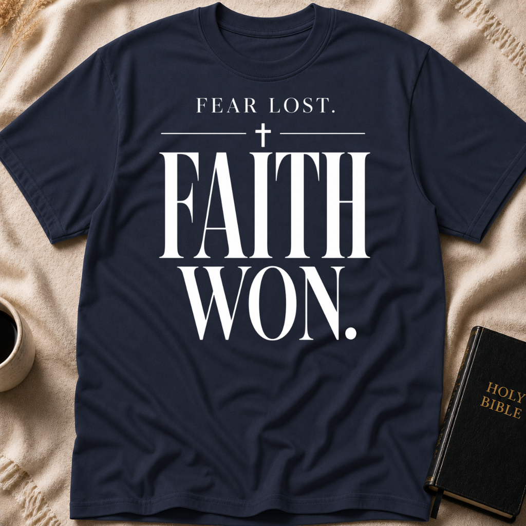 Fear Lost. Faith Won T-Shirt