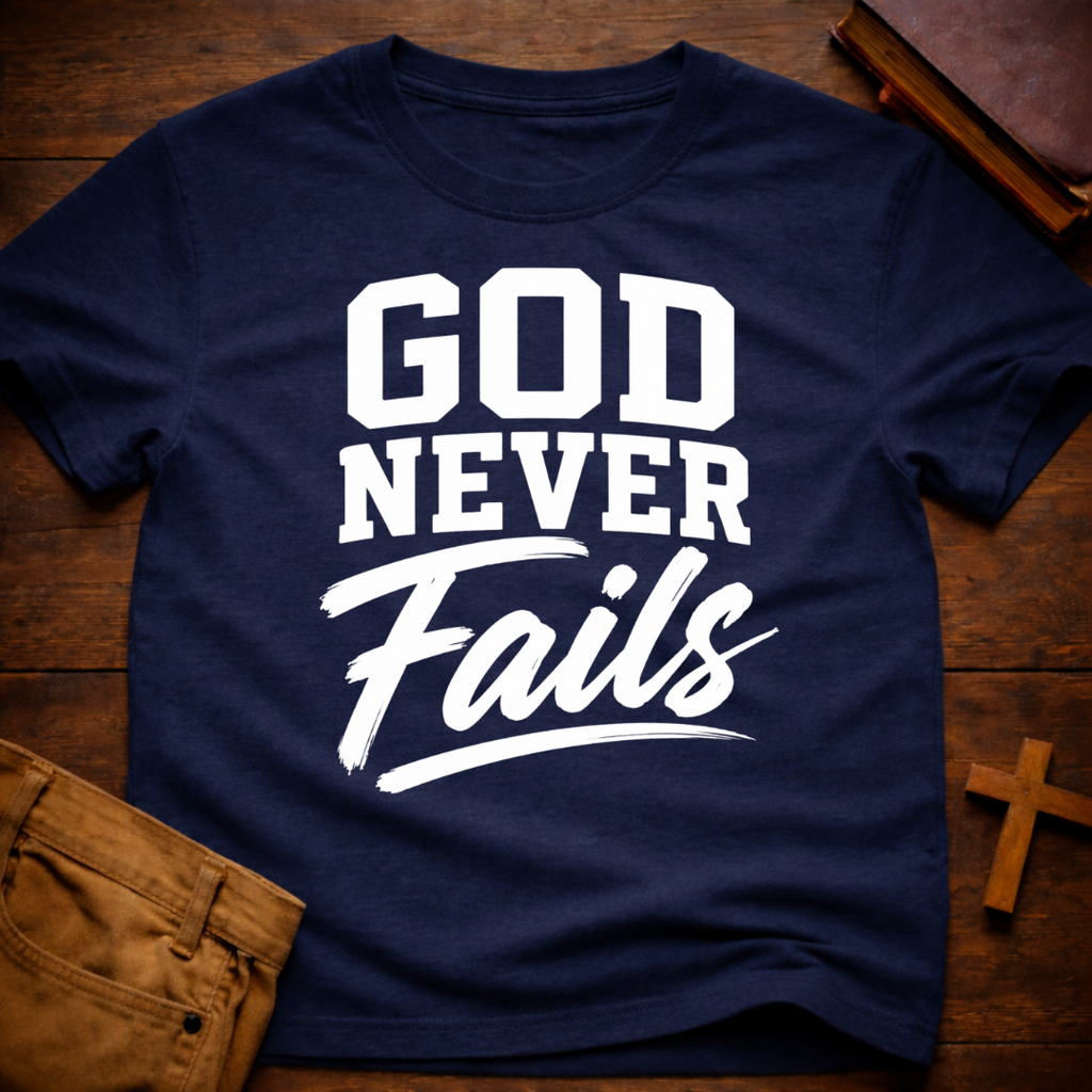God Never Fails T-Shirt