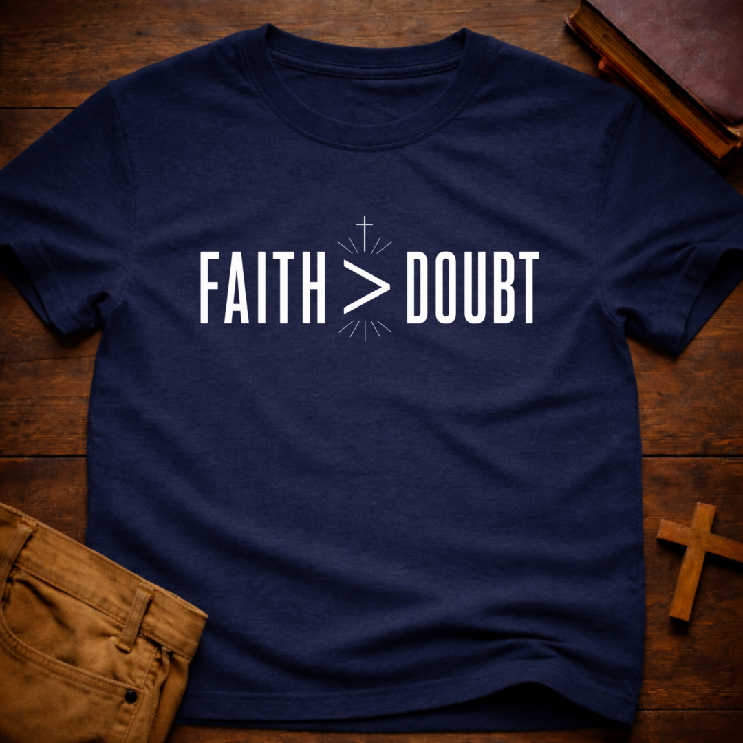 Faith > Doubt T-Shirt