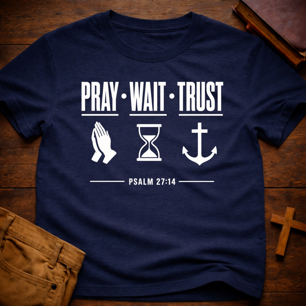Pray Wait Trust T-Shirt