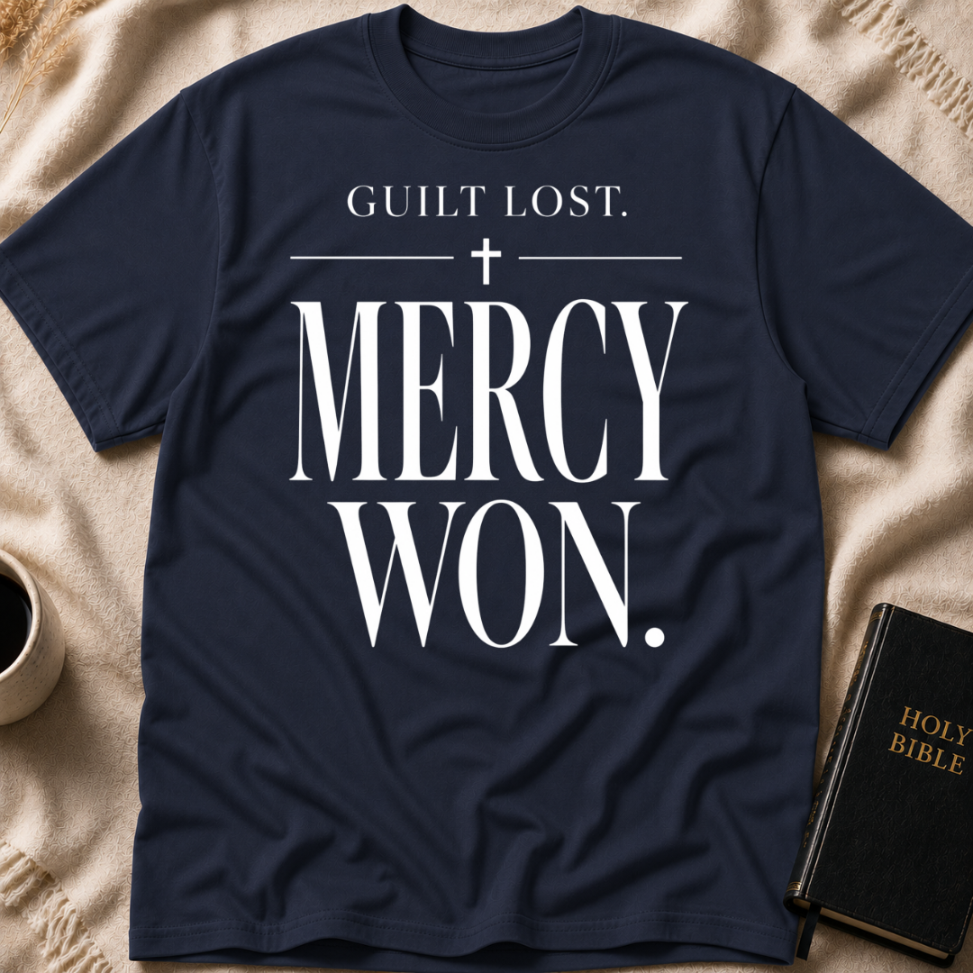 Guilt Lost. Mercy Won T-Shirt