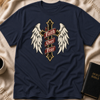 Faith Over Fear Wings T-Shirt