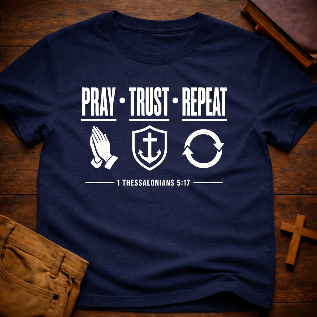 Pray Trust Repeat T-Shirt