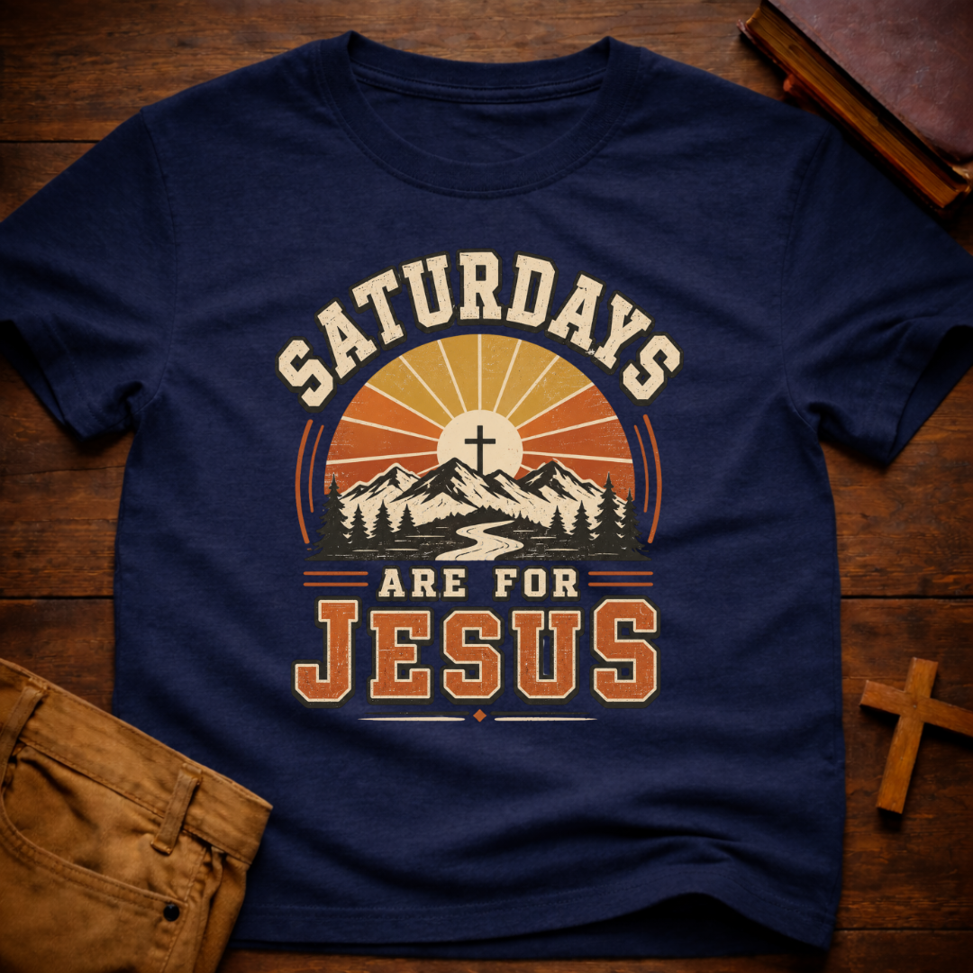 Saturdays Are for Jesus T-Shirt