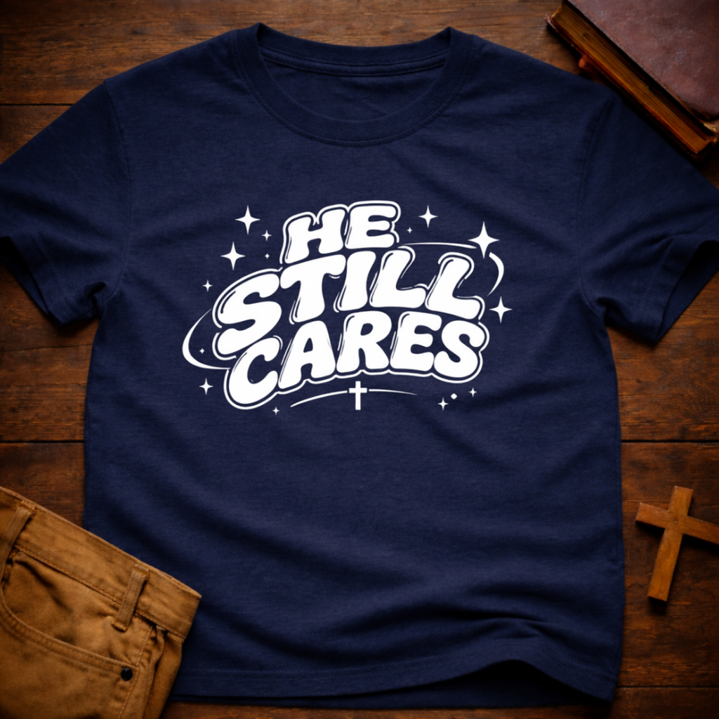 He Still Cares T-Shirt