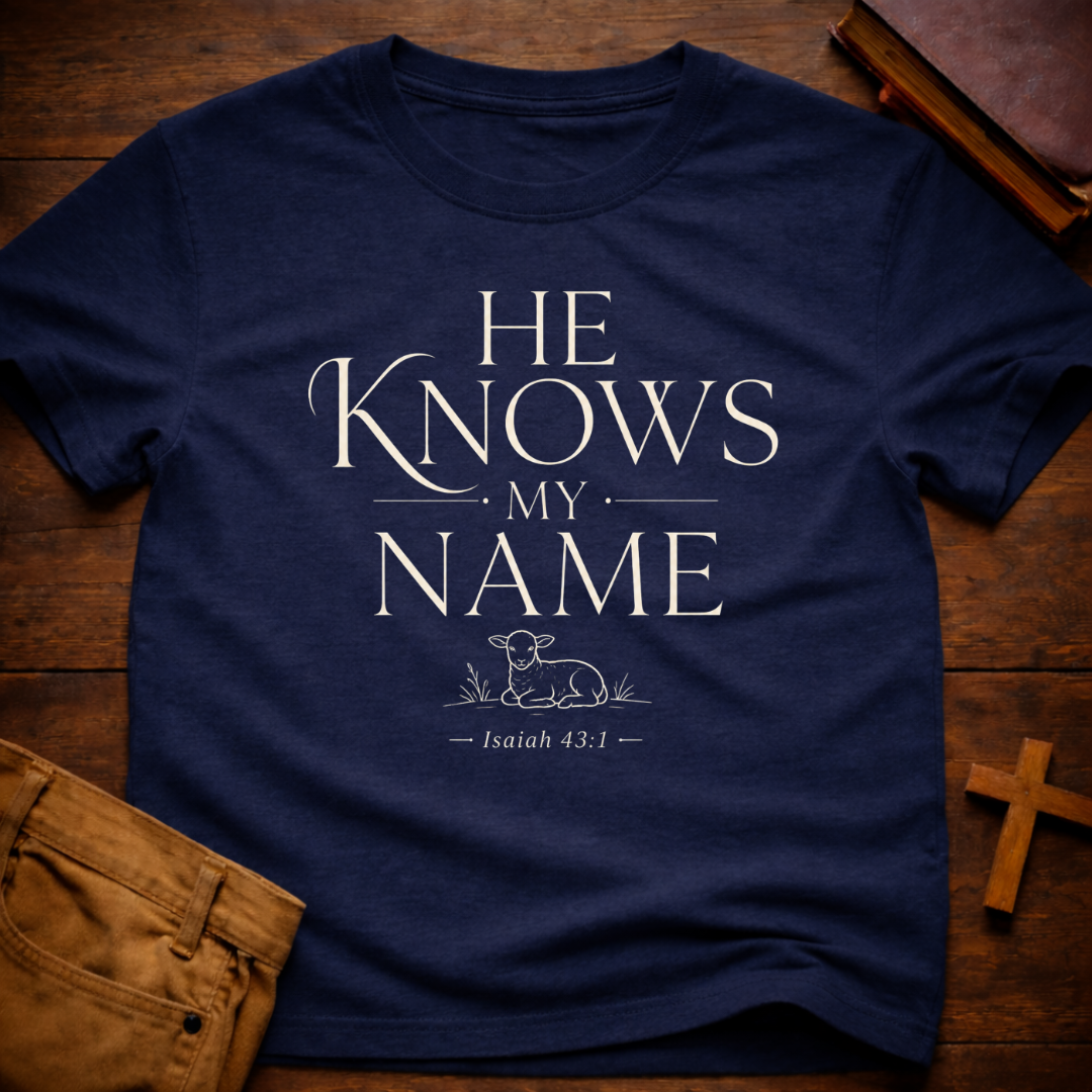 He Knows My Name T-Shirt